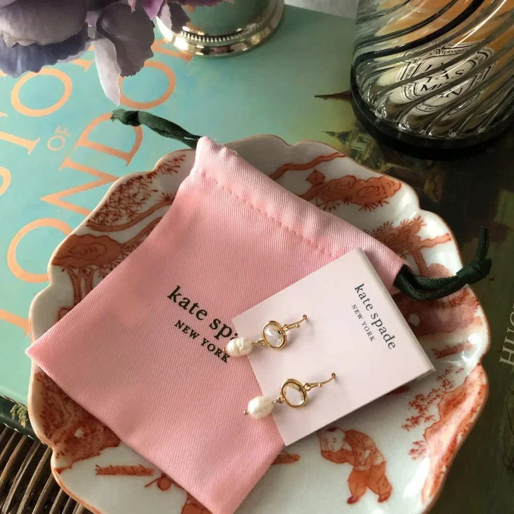 ✨ NEW Kate Spade Pearl Drop Statement Earrings